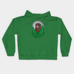 Yule Goddess Kids Hoodie